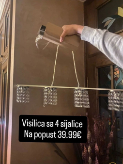 Visilica sa 4 sijalice