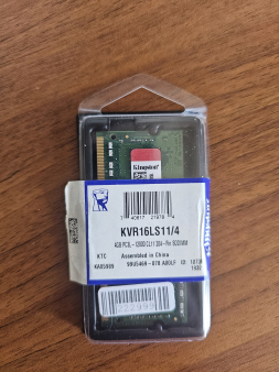 RAM memorija 4GB DDR3 KVR16LS11/4