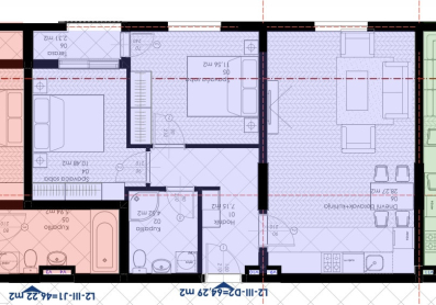 Dvosoban stan 64 m2, Zabjelo, Podgorica, Prodaja