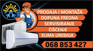 Prodaja, montaza i servis klima uredjaja