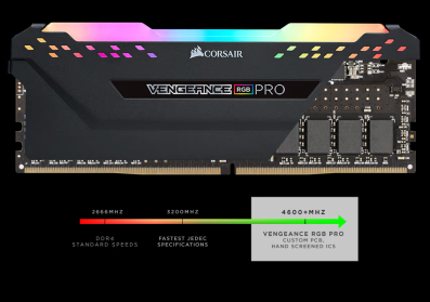 RAM memorija VENGEANCE RGB PRO 16GB (1 x 16GB) DDR4 DRAM 3600MHz