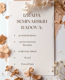 Izrada seminarskih radova