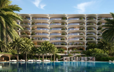 Ekskluzivni dvosobni dupleks apartman (391,29m²) u prestižnom kompleksu Ocean House-Palm Jumeirah, Dubai