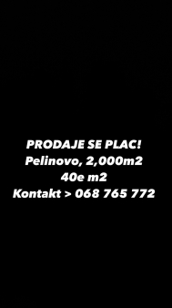 Plac, 2000m2, Kotor, Prodaja 