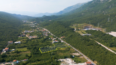 Urbanizovan plac 14.454m² za zajedničku gradnju (25%) – Kovacko Polje,Kotor